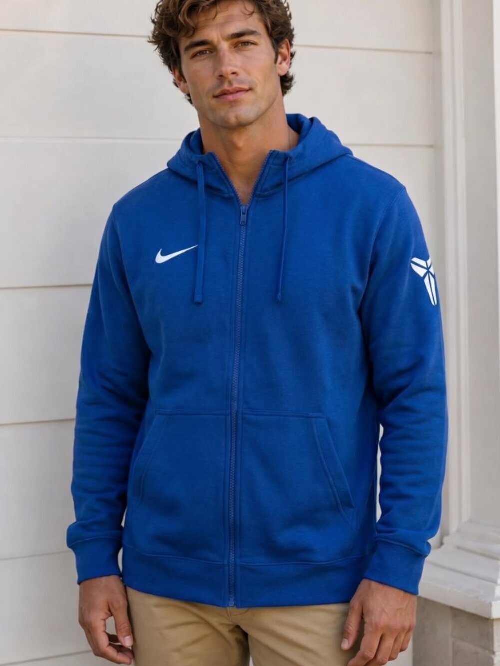 Mens Nike Zip-Up Hooded Jacket